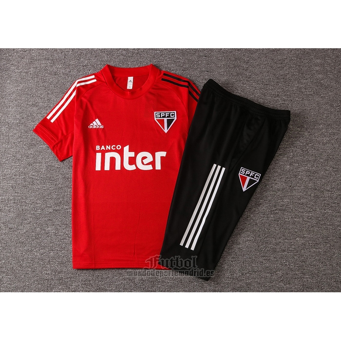 Chandal del Sao Paulo Manga Corta 2020-2021 Rojo